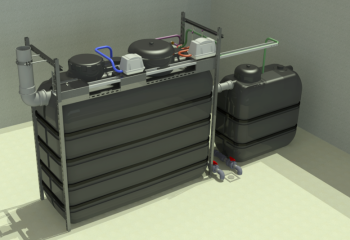 Grijswater recyclingsysteem AQUALOOP