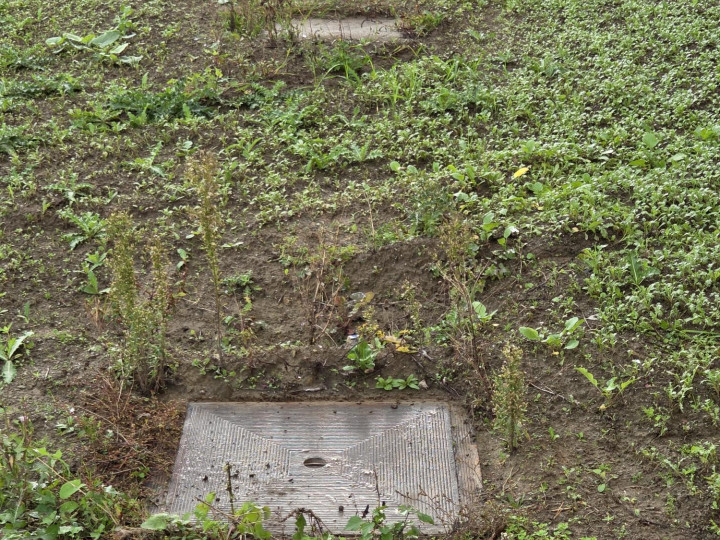 Drie regenwatertanks van 20.000 liter